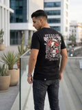 T-Shirt Streetwear Crâne & Roses Roses - 149 DH + LIVRAISON GRATUITE 🔥
