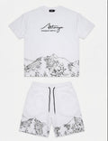 🔥 Ensemble White Mountain Streetwear (T-Shirt + Short) – 179DH Seulement !