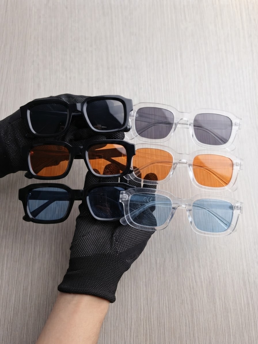 Lunettes de Soleil Rectangulaires Tendance — Style Vintage & Streetwear/ livraison gratuite