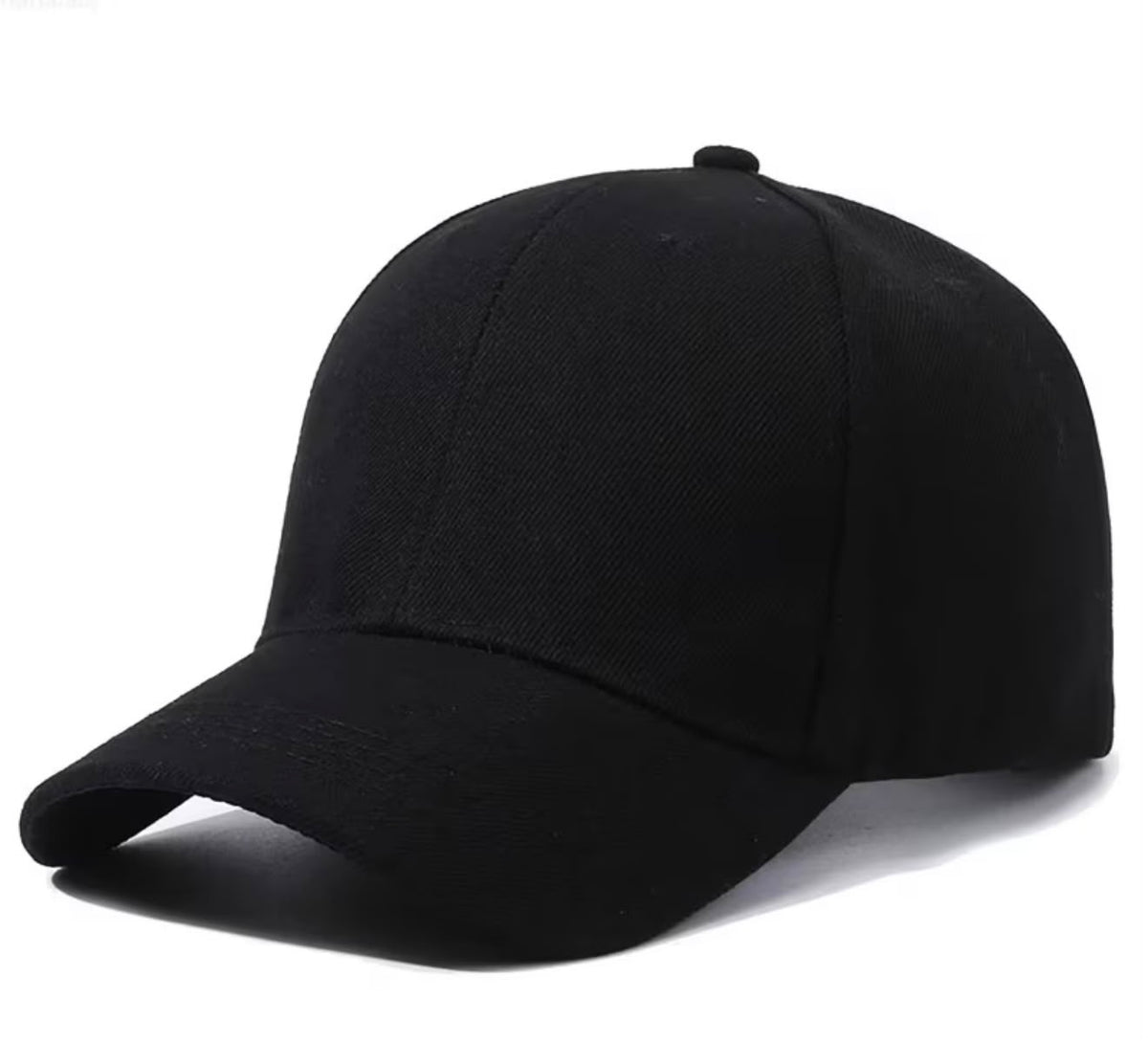Casquette Baseball Classique Minimaliste – Noir & Blanc